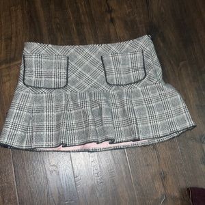Punk mini skirt